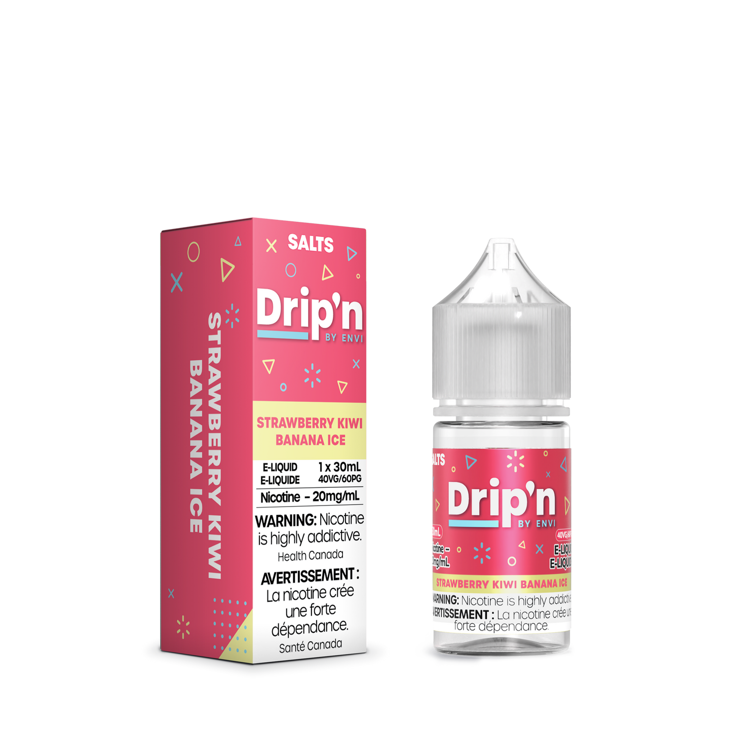 Drip'n Classics - Strawberry Kiwi Banana Ice