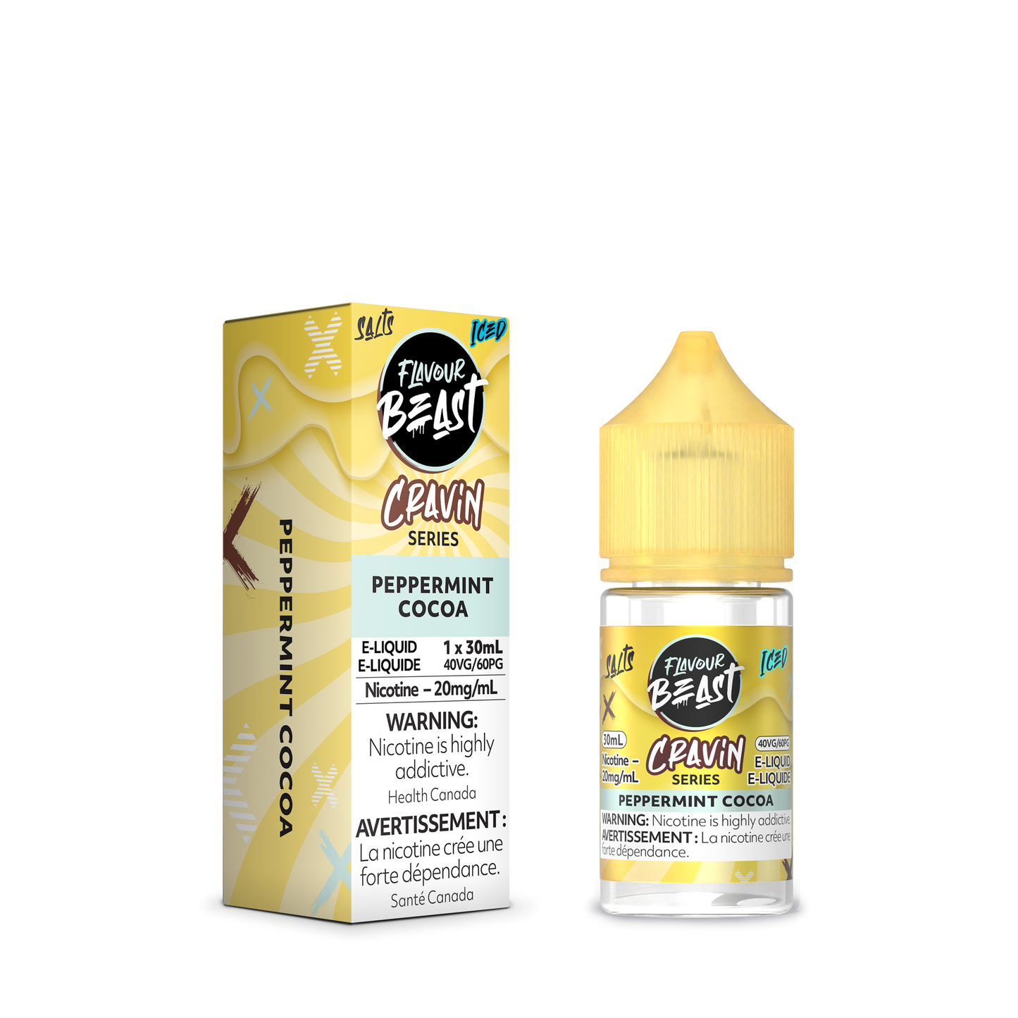 FLAVOUR BEAST CRAVIN' - PEPPERMINT COCOA ICED