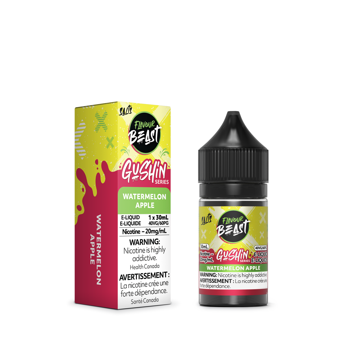 FLAVOUR BEAST GUSHIN' - WATERMELON APPLE