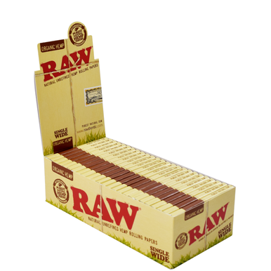 RAW - SINGLE WIDE ORGANIC HEMP