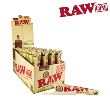 RAW - ORGANIC HEMP KING SIZE CONE