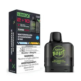LevelX - 2mL + 10mL Flavour Beast Pod