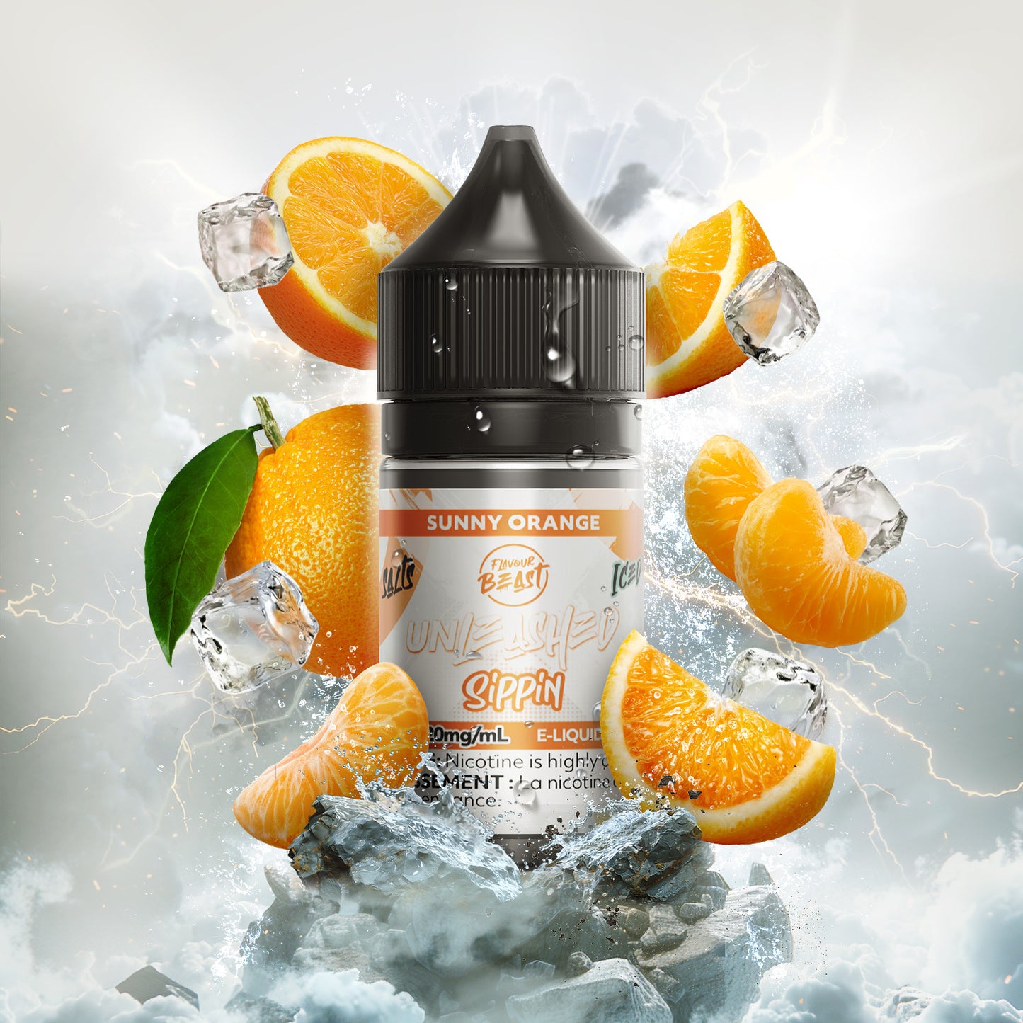 Flavour Beast Unleashed Sippin' - SUNNY ORANGE ICED