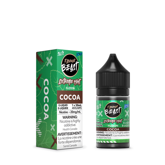 FLAVOUR BEAST FUZION SALT - EXTREME MINT COCOA ICED