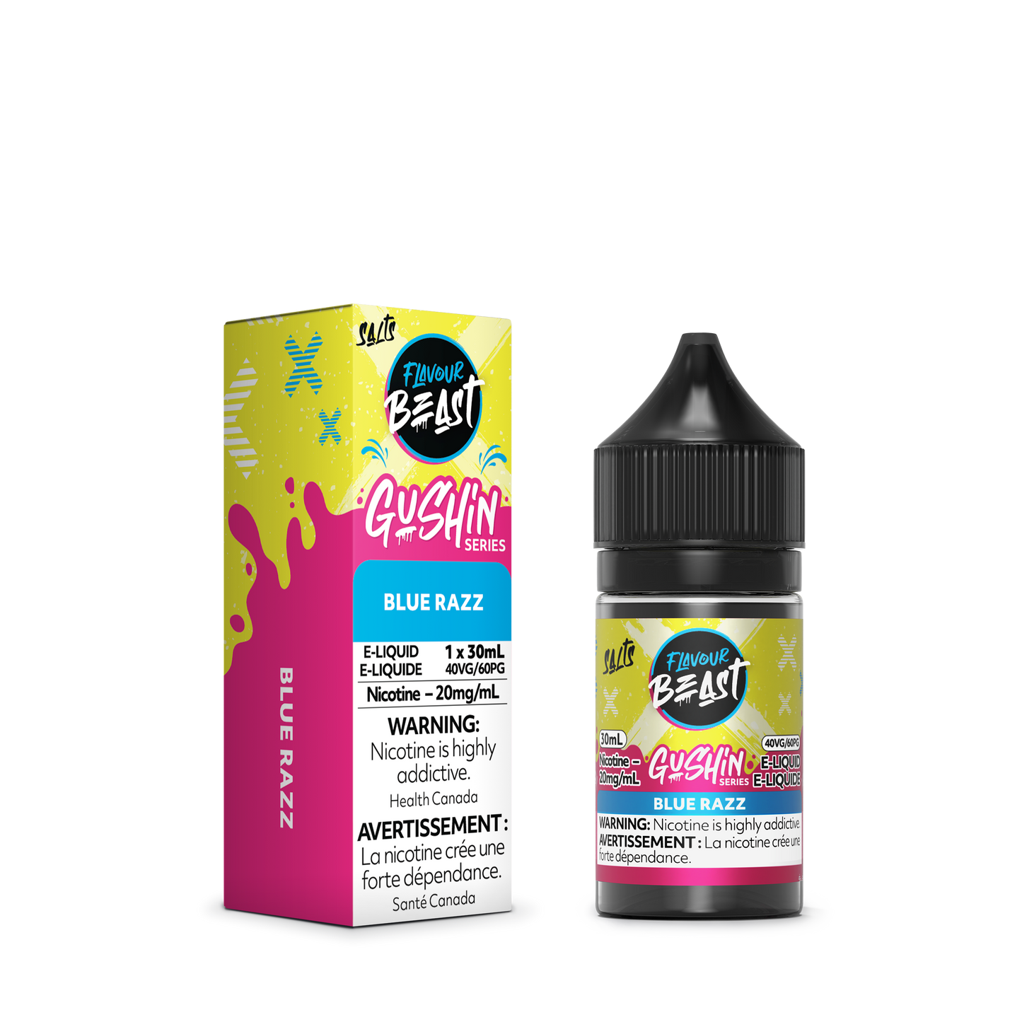 FLAVOUR BEAST GUSHIN' - BLUE RAZZ