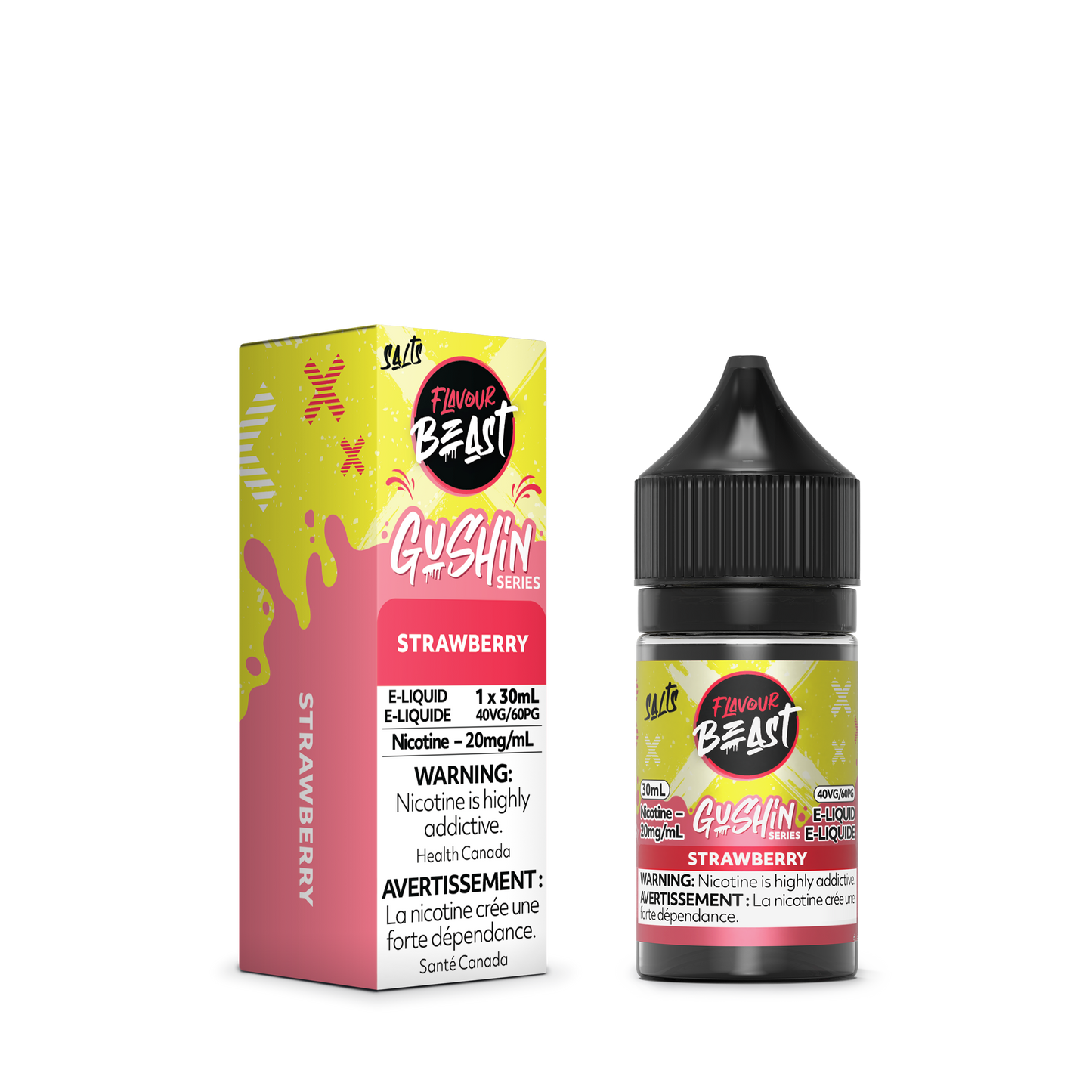 FLAVOUR BEAST GUSHIN' - STRAWBERRY