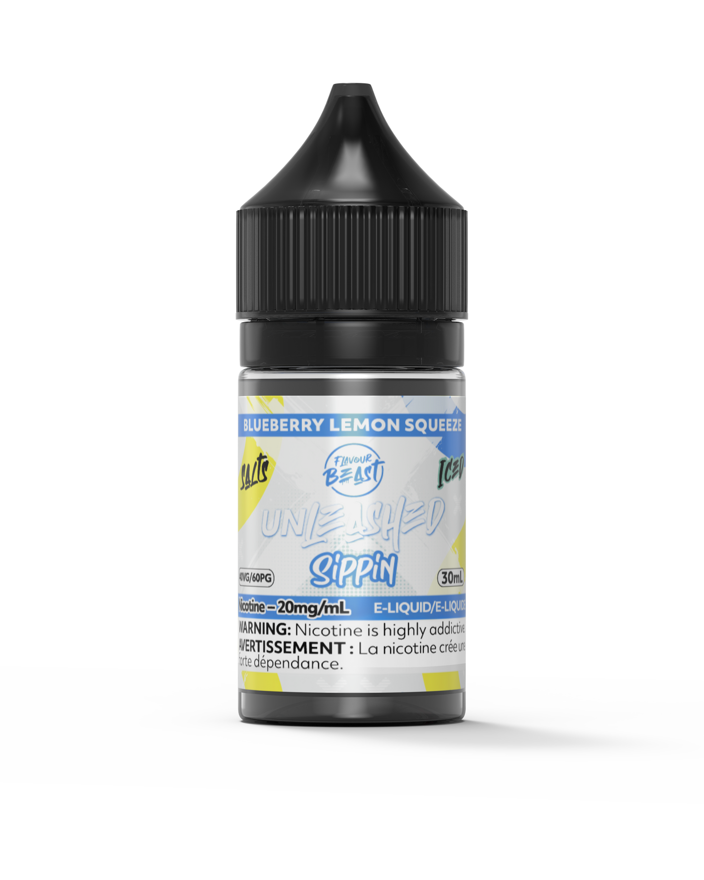 Flavour Beast Unleashed Sippin' - BLUEBERRY LEMON SQUEEZE ICED