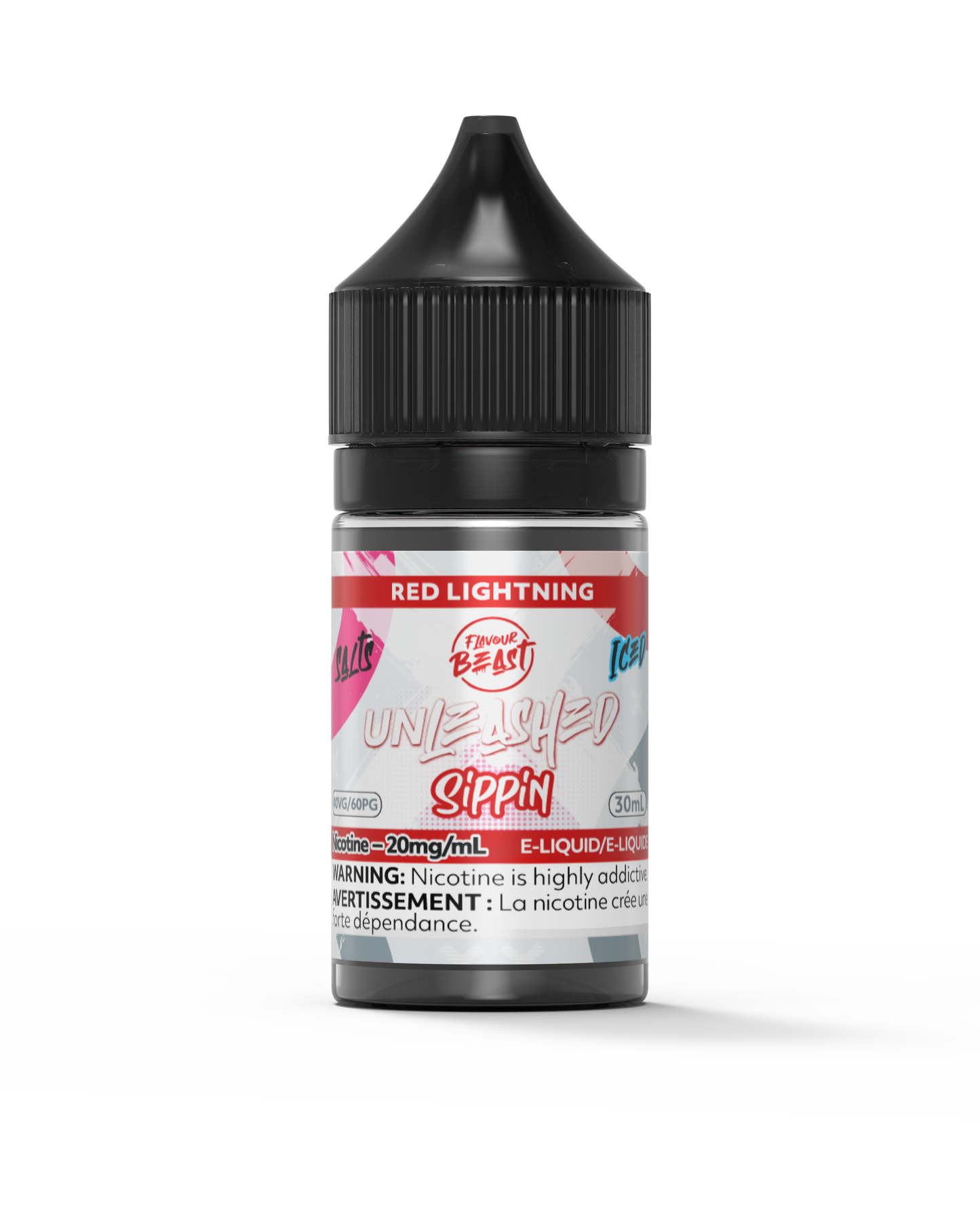 Flavour Beast Unleashed Sippin' - RED LIGHTNING ICED