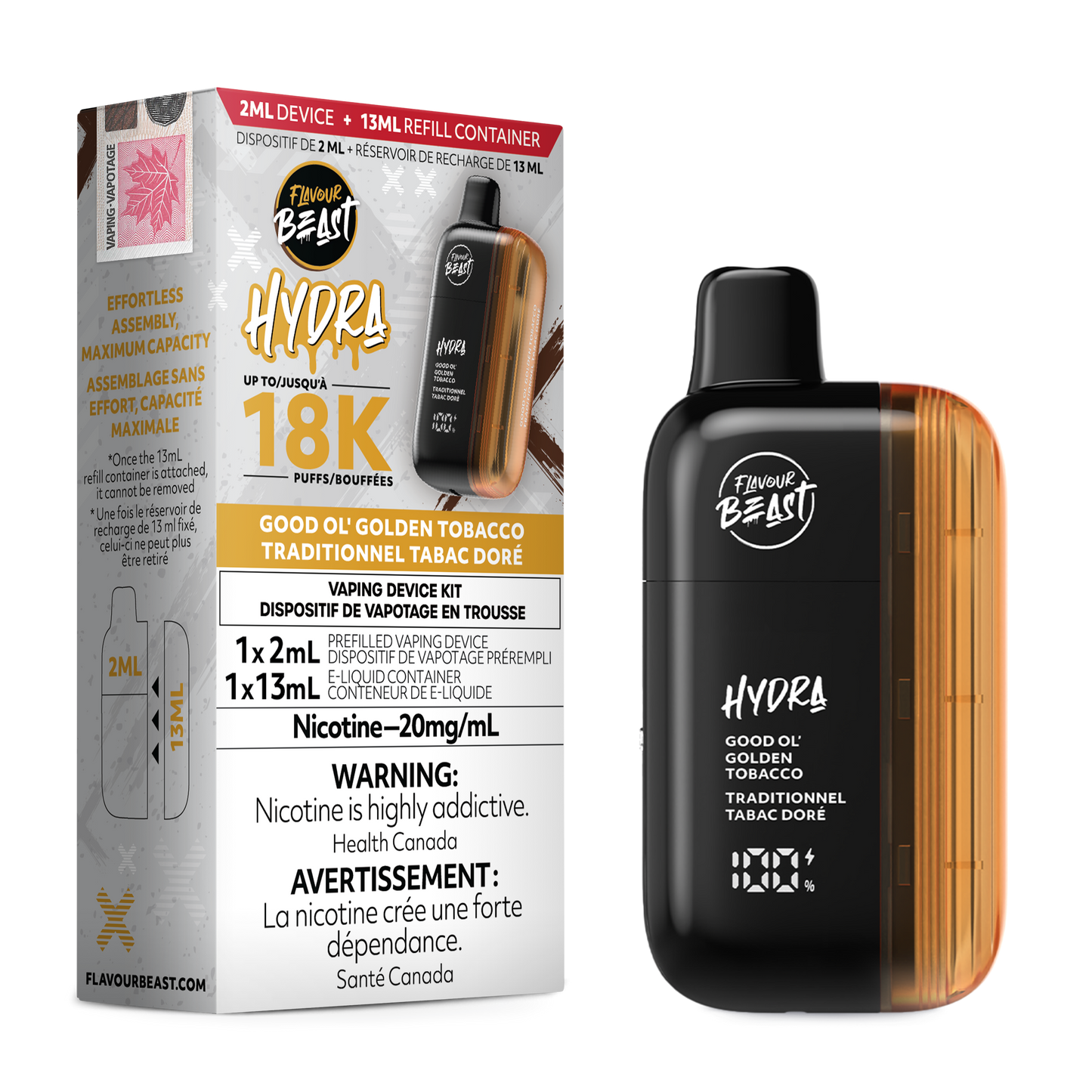 FLAVOUR BEAST HYDRA 18K [2mL]