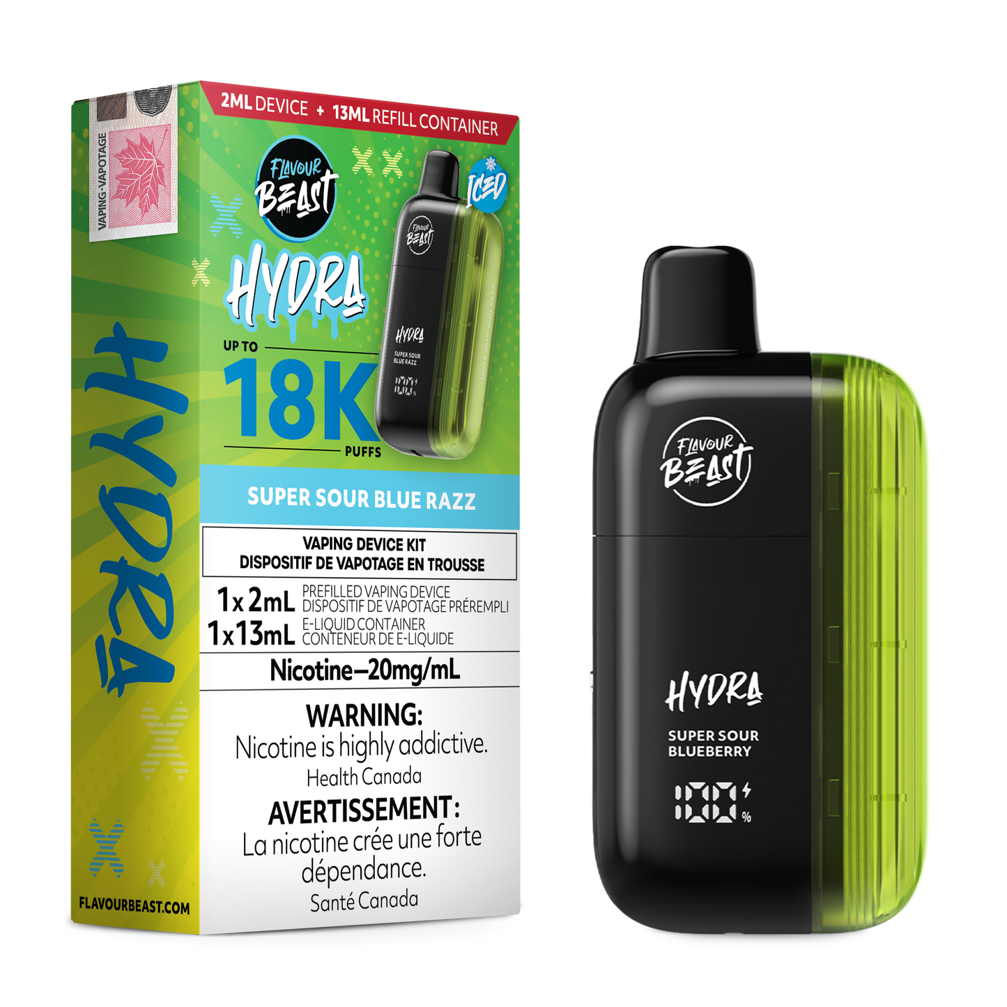 FLAVOUR BEAST HYDRA 18K [2mL]