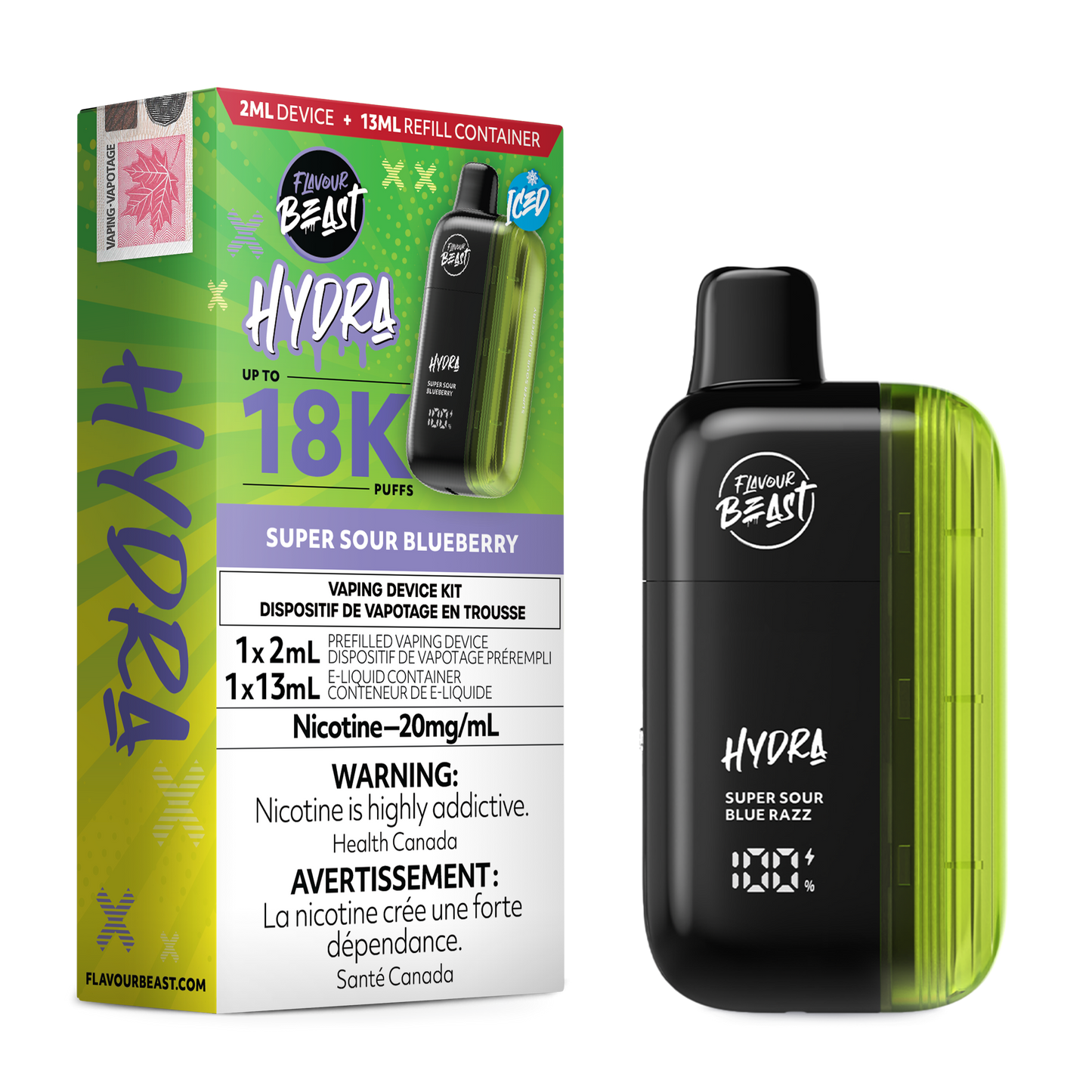 FLAVOUR BEAST HYDRA 18K [2mL]