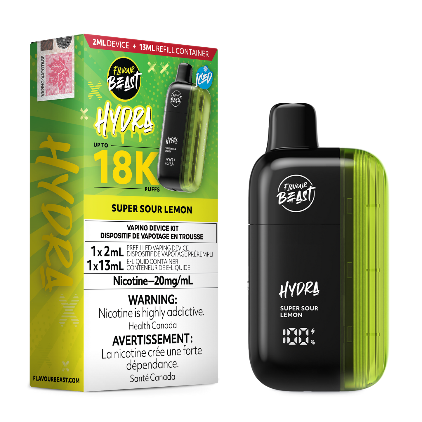FLAVOUR BEAST HYDRA 18K [2mL]