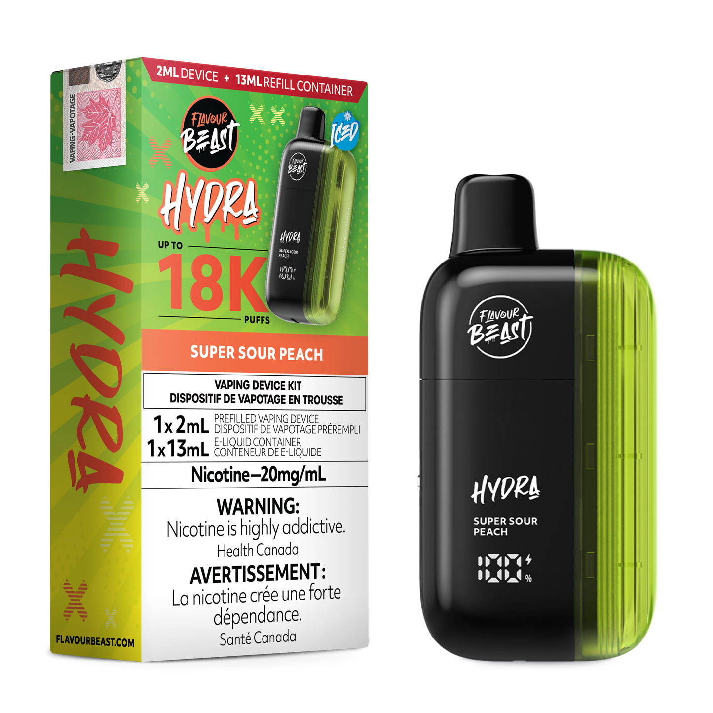 FLAVOUR BEAST HYDRA 18K [2mL]