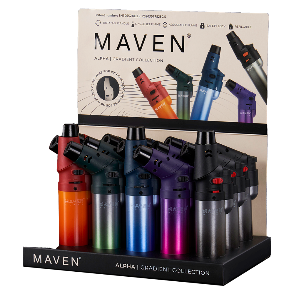 Maven Alpha+ Gradient Torch Lighters