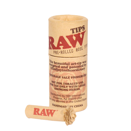 RAW - PRE-ROLLED ROSE TIP