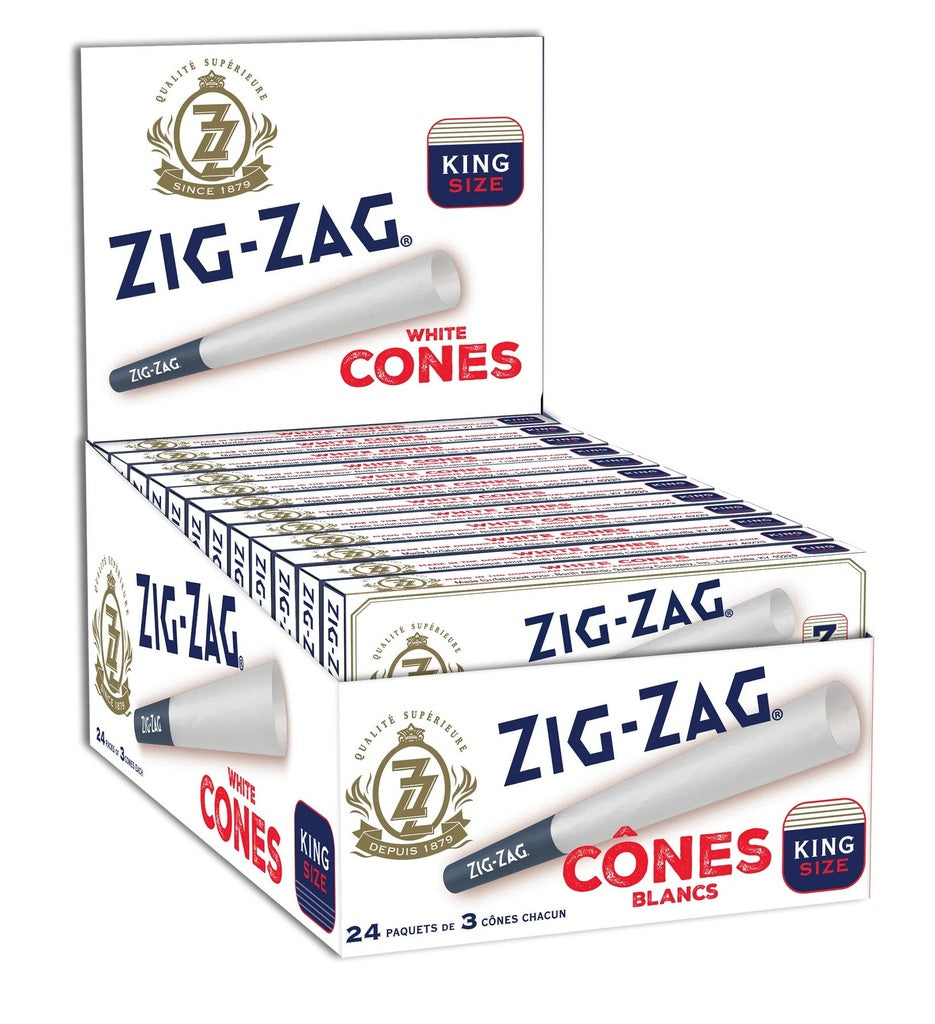 ZIG ZAG - KING SIZE CONE 3 PACK
