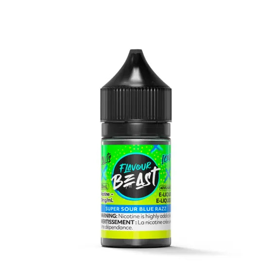 FLAVOUR BEAST SALT - SUPER SOUR BLUE RAZZ