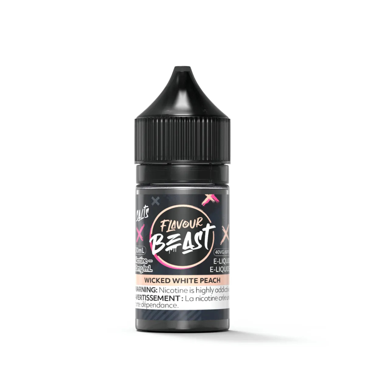 FLAVOUR BEAST SALT - WICKED WHITE PEACH