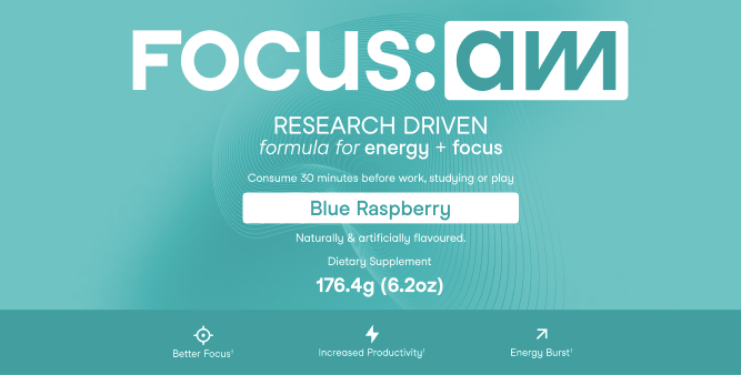 FOCUS AM - BLUE RASPBERRY