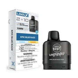 LevelX - Flavour Beast Unleashed 10+2mL Pod