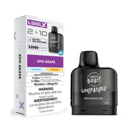 LevelX - Flavour Beast Unleashed 10+2mL Pod
