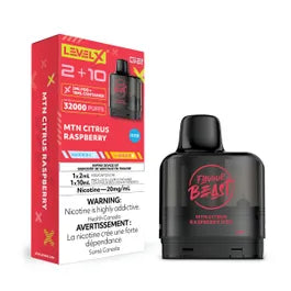 LevelX - 2mL + 10mL Flavour Beast Pod