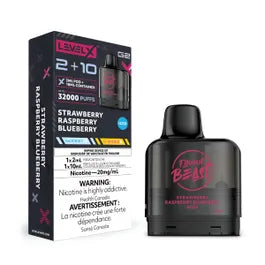 LevelX - 2mL + 10mL Flavour Beast Pod