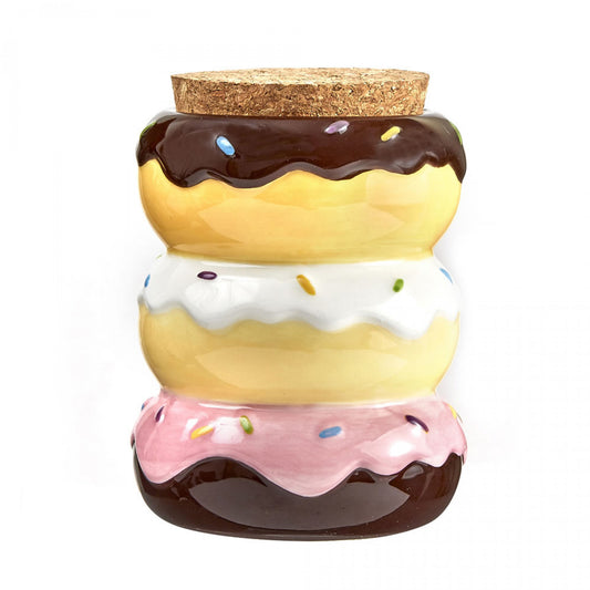 WEST COAST GIFTS Donut Ceramic Stash Jar