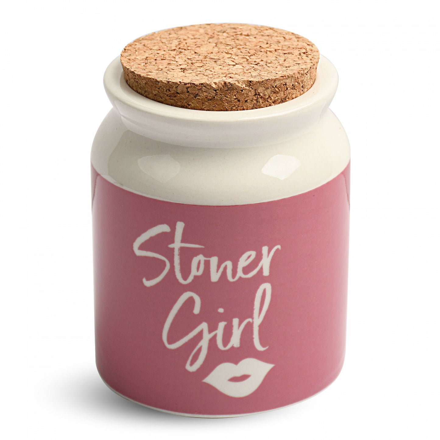 WEST COAST GIFTS Stoner Girl Ceramic Stash Jar