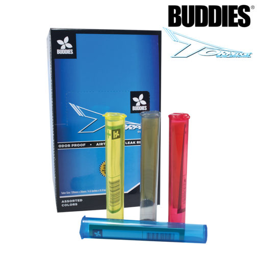 HERBAL - BUDDIES­­® TORPEDOES CONE TUBES – BOX/50