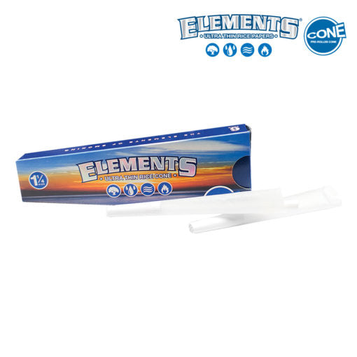 HERBAL - ELEMENTS PRE-ROLLED CONE 1¼ – 6/PACK