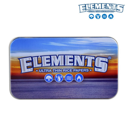 HERBAL - ELEMENTS TIN BOX BLUE