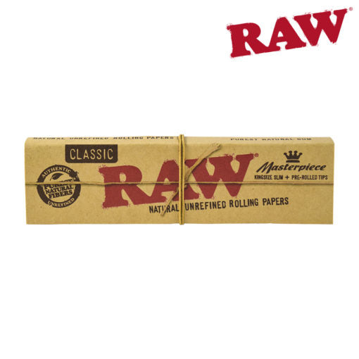 RAW MASTERPIECE KSS W/ PRE-ROLLED TIPS