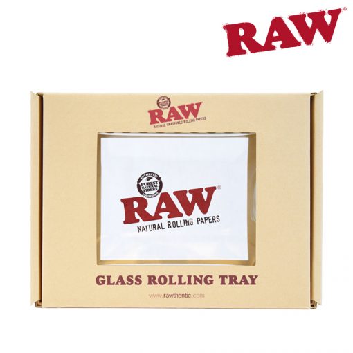 RAW CLEAR GLASS MINI TRAY