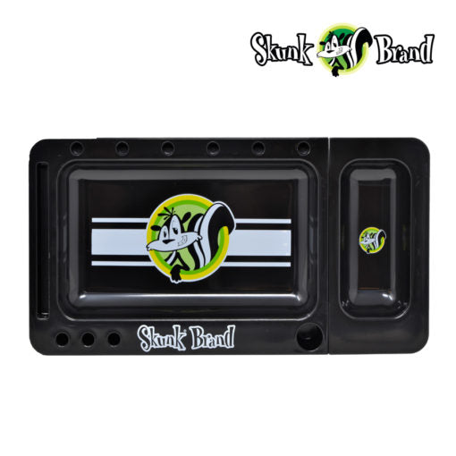 SKUNK BRAND BLACK ROLLING TRAY