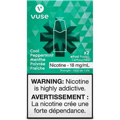 VUSE PODS - COOL PEPPERMINT