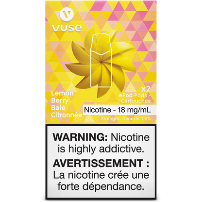 VUSE PODS - LEMON BERRY