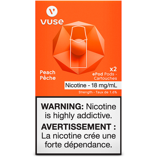 VUSE PODS - PEACH