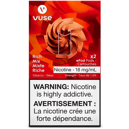 VUSE PODS - RICH MIX
