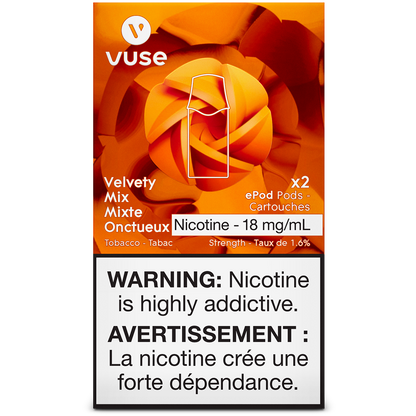 VUSE PODS - VELVETY MIX