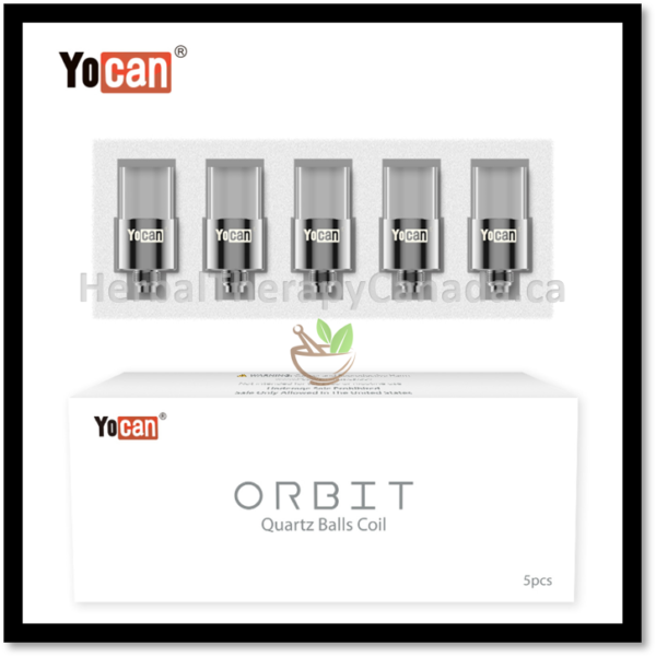 HERBAL - YOCAN ORBIT REPLACEMENT QUARTZ BALLS COILS