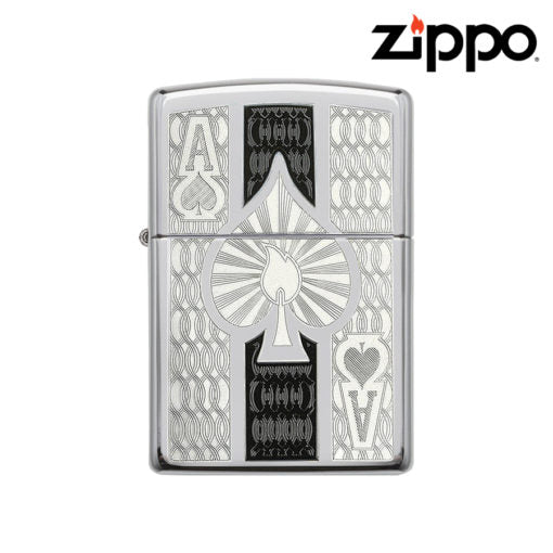 ZIPPO LIGHTER – INTRICATE SPADE