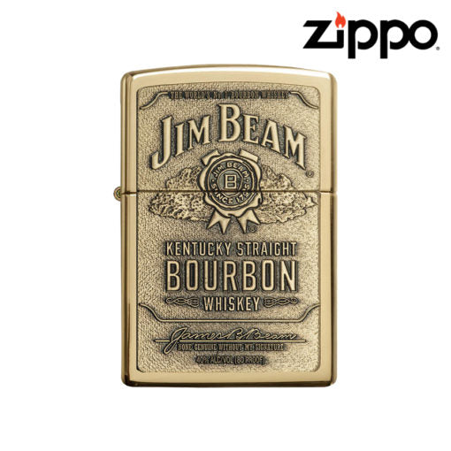 ZIPPO LIGHTER – JIM BEAM BRASS