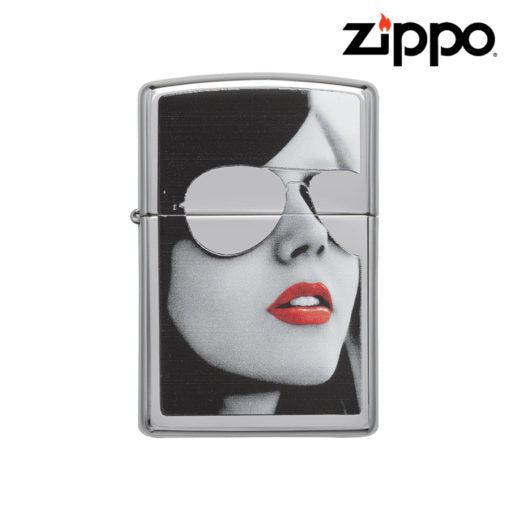 ZIPPO LIGHTER – SUNGLASSES LADY