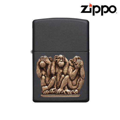 ZIPPO LIGHTER – THREE MONKEYS