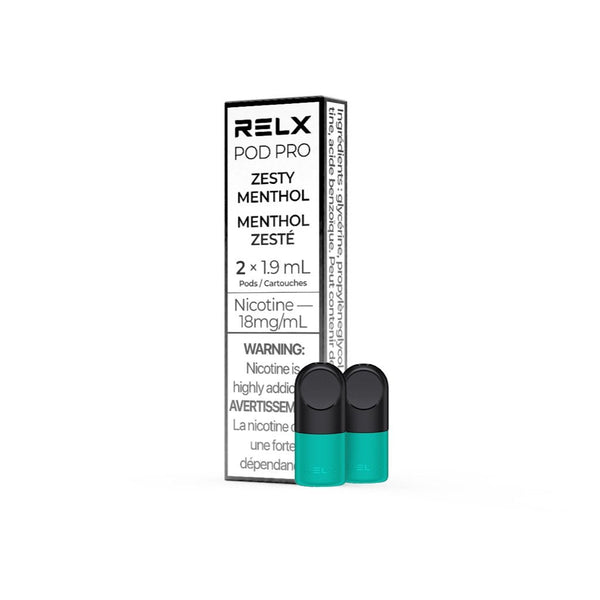 RELX POD RO - ZESTY MENTHOL