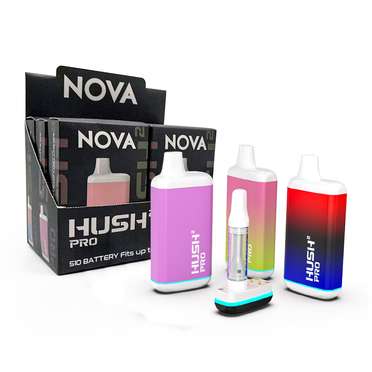 Nova Hush 2 PRO 510 Thread Battery Vape