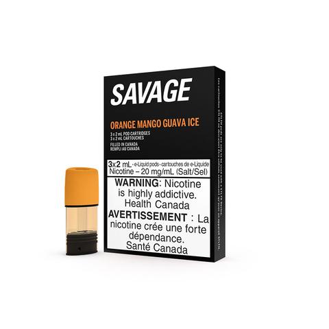 STLTH PODS - SAVAGE ORANGE MANGO GUAVA ICE