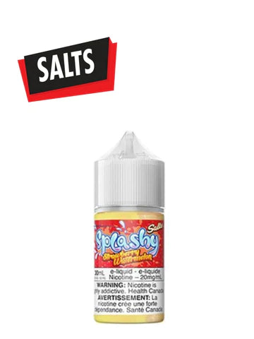 SPLASHY SALTS - STRAWBERRY WATERMELON